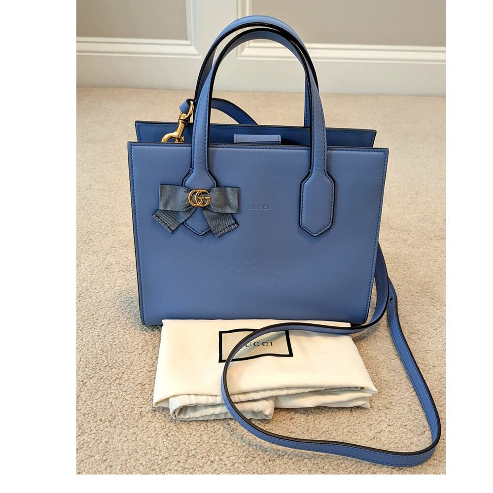 Gucci GG Ribbon Top Handle Tote